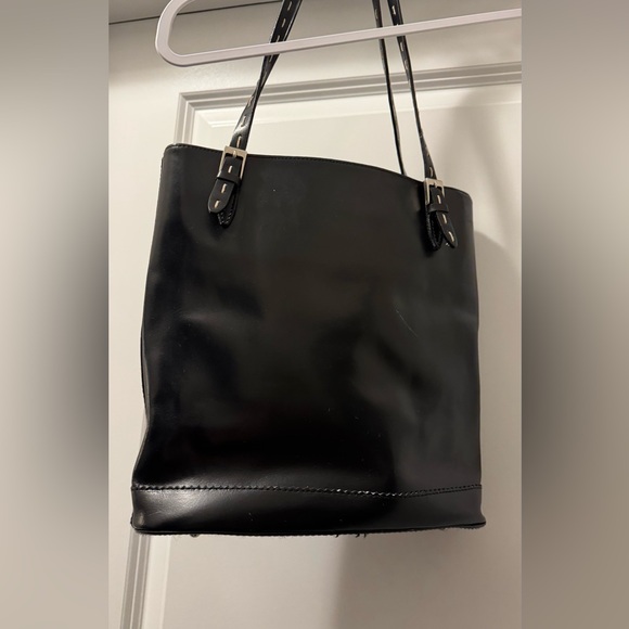 Tiffany & Fred Classic Black Tote - Picture 4 of 13